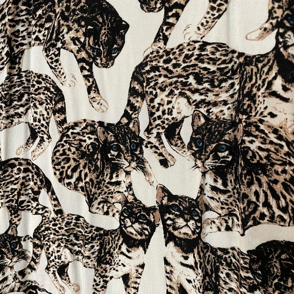 H&M leopard print dress. Size 12.